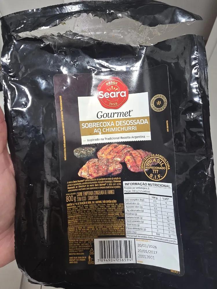 Sobrecoxa Desossada Ao Chimichurri