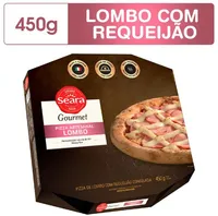Pizza Artesanal Lombo Com Requeijão Seara Gourmet Caixa 450g
