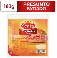 Presunto Cozido Fatiado Seara 180g