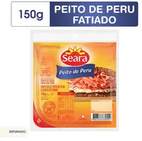 Peito De Peru Defumado E Cozido Seara 150g