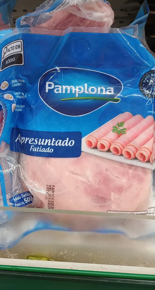 apresuntado fatiado