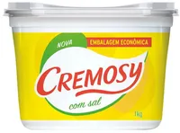 Margarina Com Sal Cremosy Pote 1kg Embalagem Econômica