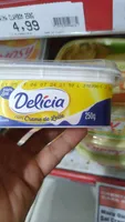 Margarina Com Sal E Creme De Leite Delícia Pote 250g