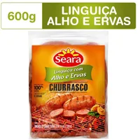Linguiça De Carne Suína Com Alho E Ervas Seara Churrasco 600g