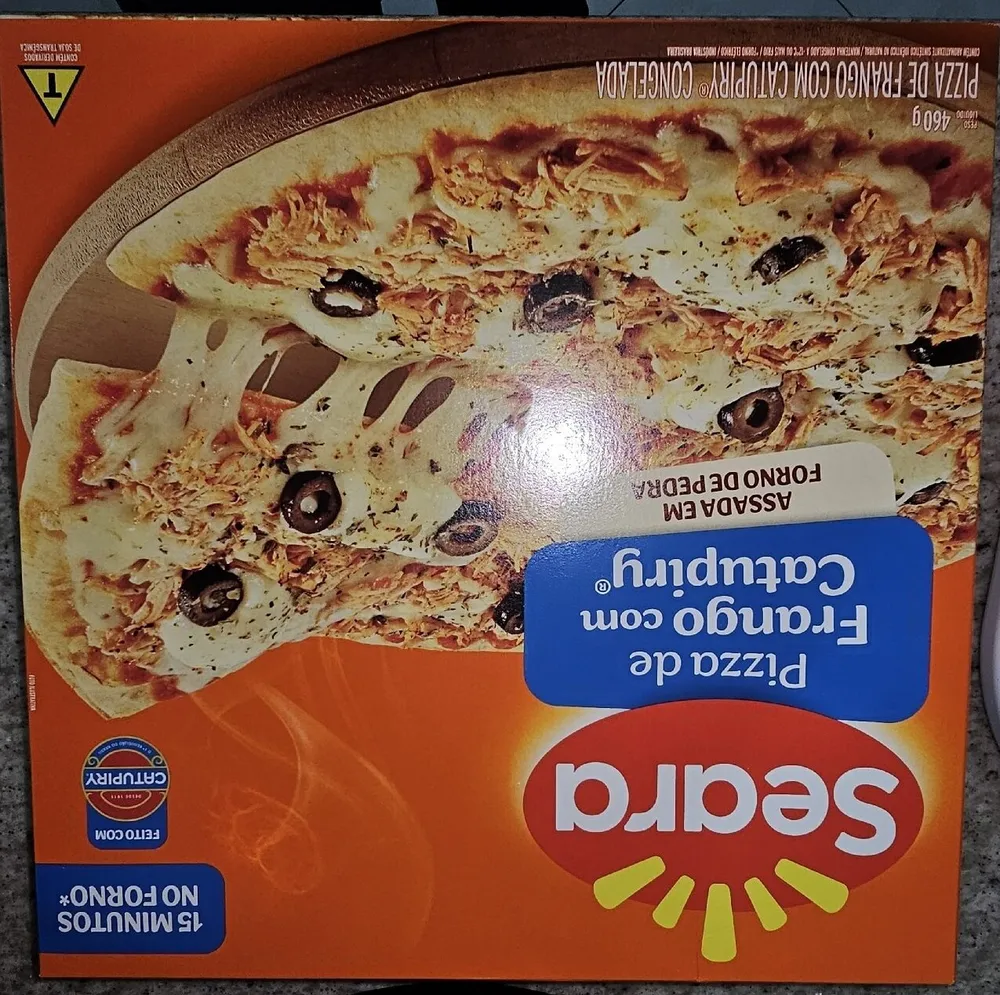 Pizza de Frango com Catupiry
