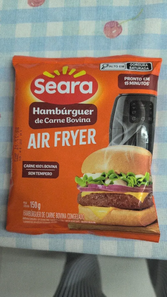 Hamburger De Carne Bovina