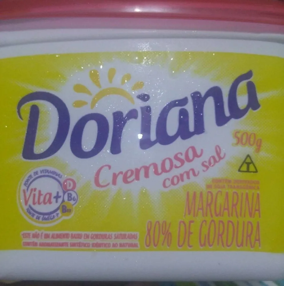 Doriana Cremosa com sal