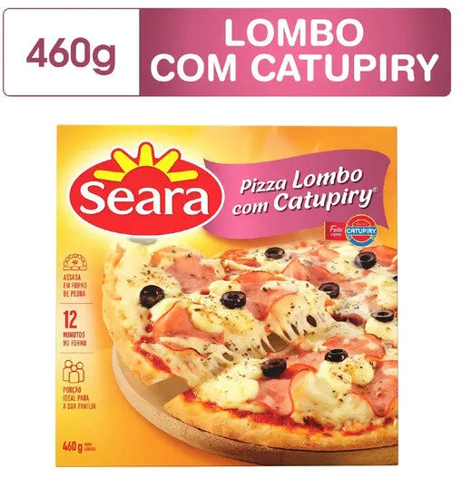 Pizza de Lombo com Catupiry