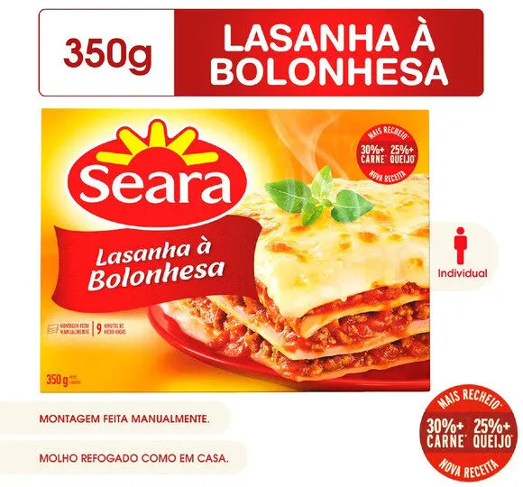 Lasanha Seara Bolonhesa