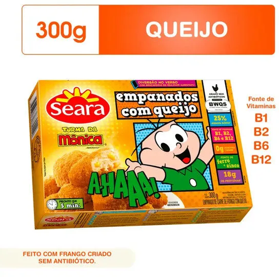 Chickenitos Seara T Monica Queijo