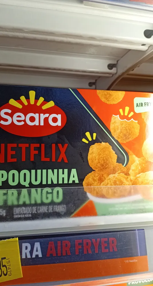 pipoquinha de frango