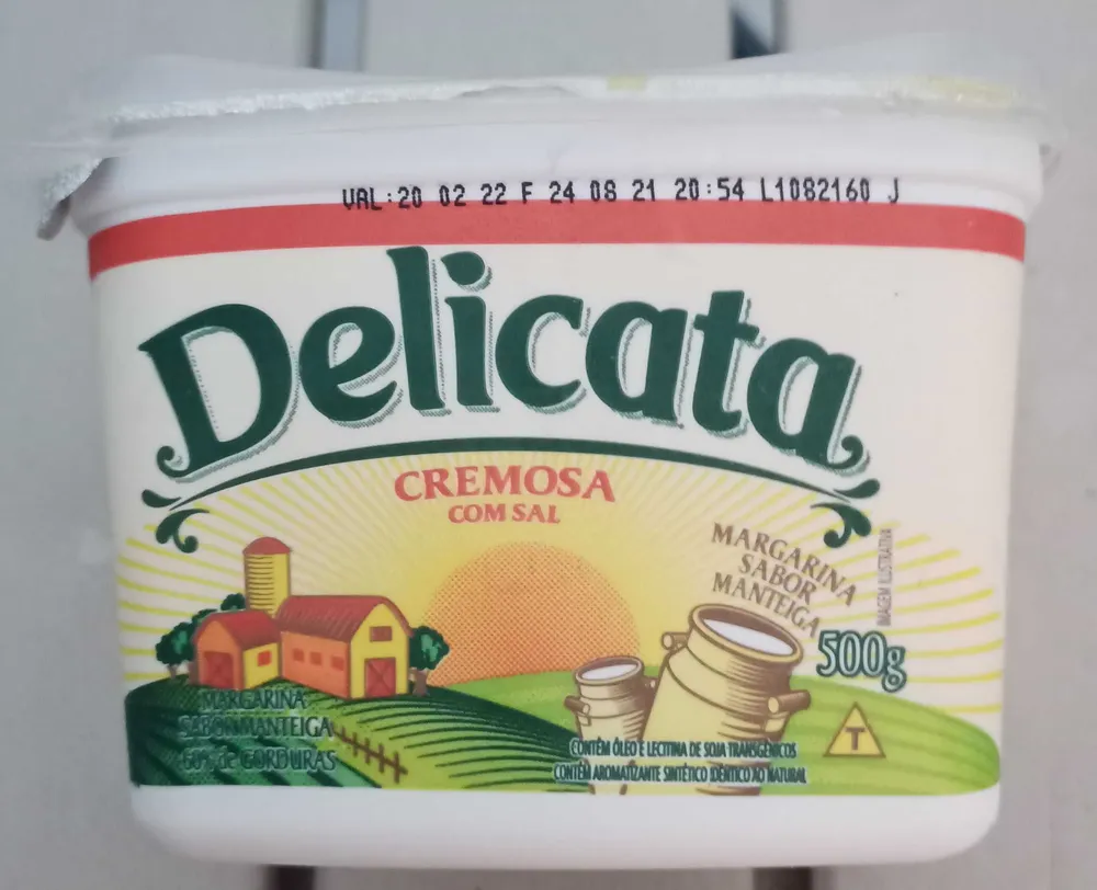 Margarina com sal sabor manteiga
