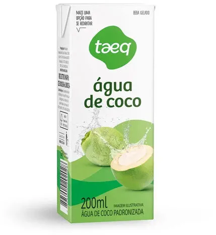 Agua De Coco Taeq Tetrapak 200ml