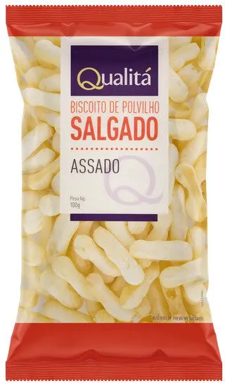 Biscoito Salgado Polvilho Qualita Sache 100g