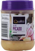 Alho Picado Sem Sal Qualita 200 G
