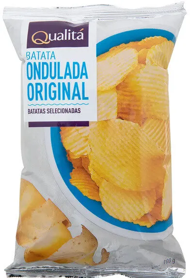Salgadinho Batata Ondulada Qualita Sache 100g