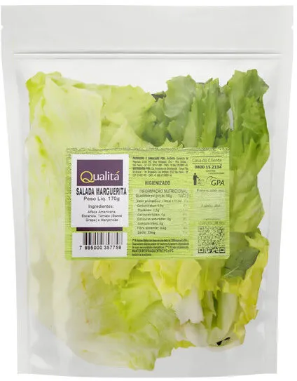 Salada Marguerita Vida Natural 150gr Higiênico Atm