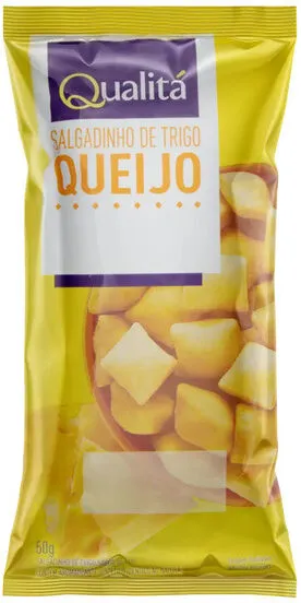Qa Salgadinho De Trigo Queijo 50g