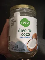 Óleo de coco sem sabor