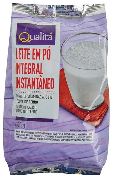Qa Leite Po Integral Instant 800g