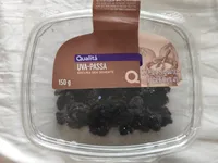 Uva passa escura sem semente