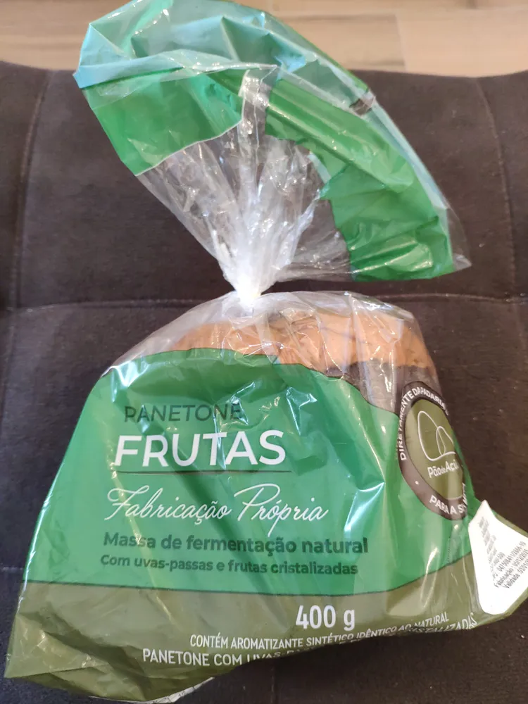 Panetone frutas
