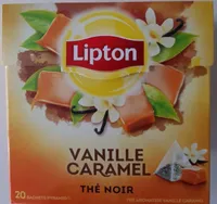 Thé noir vanille caramel