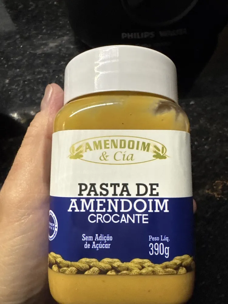 Pasta Crocante de Amendoim