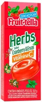 Bala Cranberry E Ervas Zero Açúcar Fruit Tella Caixa 18,9g