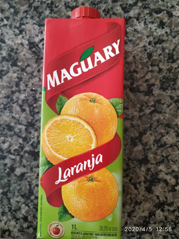 Néctar Laranja Maguary Caixa 1l