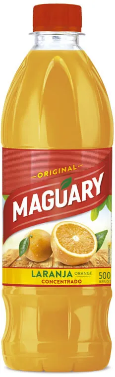 Suco Concentrado Laranja Maguary Garrafa 500ml