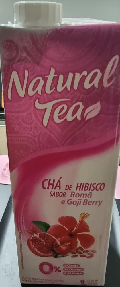 Chá de Hibisco sabor Romã e Goji Berry