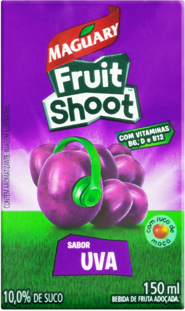 Bebida Adoçada Uva Maguary Fruit Shoot Caixa 150ml