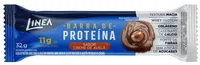 Barra De Proteína Creme De Avelã Cobertura Chocolate Ao Leite Linea Pacote 32g