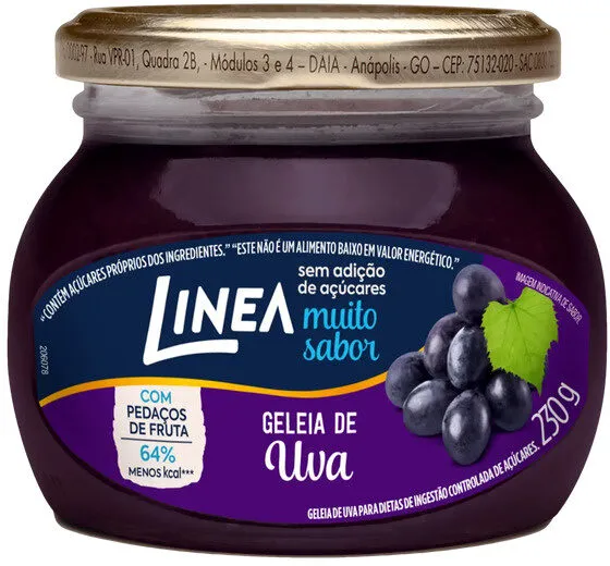 Geleia Uva Linea Vidro 230g