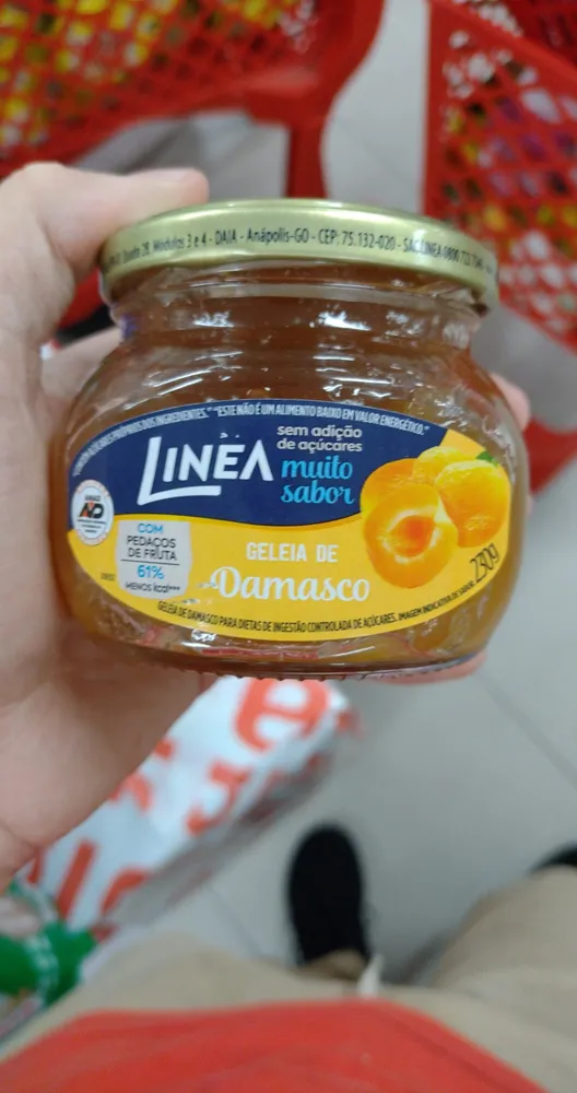 GELEIA DAMASCO 230G LINEA