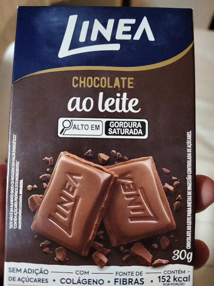 Chocolate Ao Leite Linea Caixa 30g