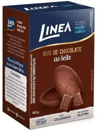 Ovo De Páscoa Ao Leite Linea Caixa 180g