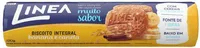 Biscoito Integral Banana E Canela Linea Pacote 120g