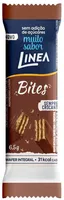 Pack Wafer Integral Recheio E Cobertura Chocolate Ao Leite Linea Bites Caixa 52g 8 Unidades