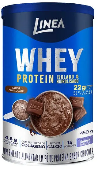 Whey Pó Chocolate Linea Lata 450g