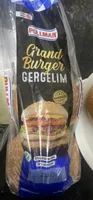 Pão Para Hambúrguer Com Gergelim Pullman Grand Burger Pacote 420g Tamanho Família