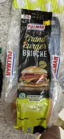 Pão Para Hambúrguer Brioche Pullman Grand Burger Pacote 520g