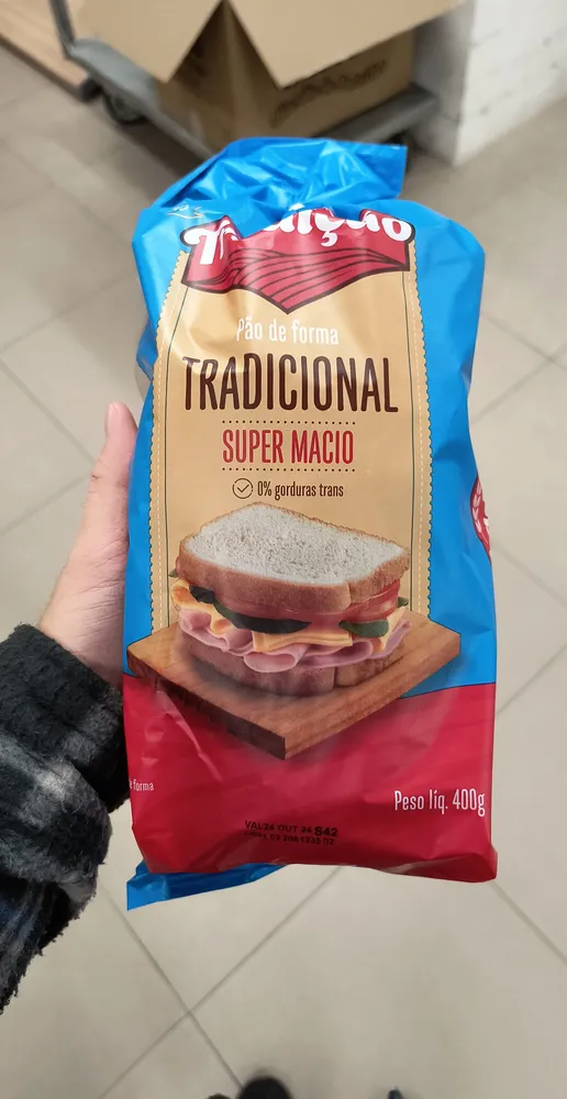 Pão de Forma Tradicional