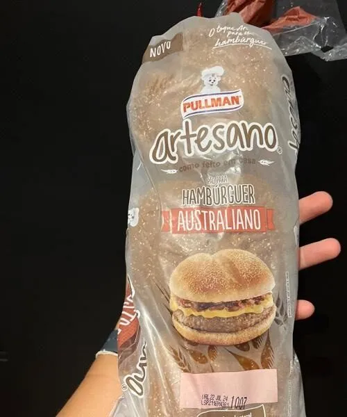 Pão de hambúrguer australiano
