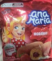 Bolinho Recheado Ana Maria Sabor Morango