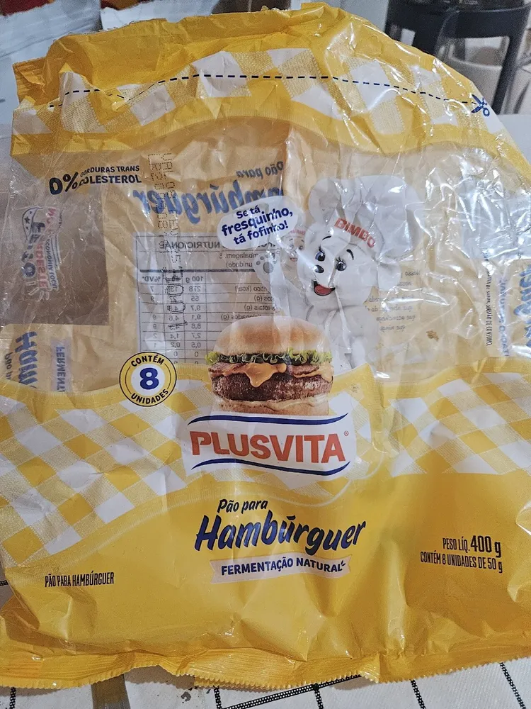 Pão de Hamburguer