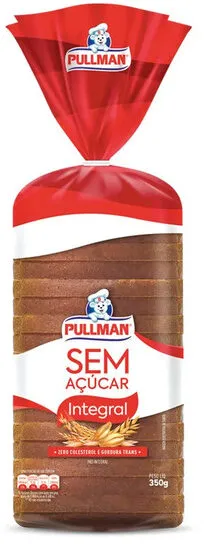 Pão De Forma Integral Zero Açúcar Pullman Pacote 350g