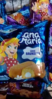 Bolo Baunilha Recheio Baunilha Ana Maria Pacote 70g