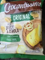 Snack De Trigo Queijo Cebola Crocantíssimo Original Pacote 40g
